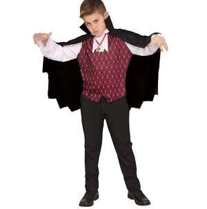 NWT Fun World Vampire 2pc Dracula Halloween Cosplay Costume